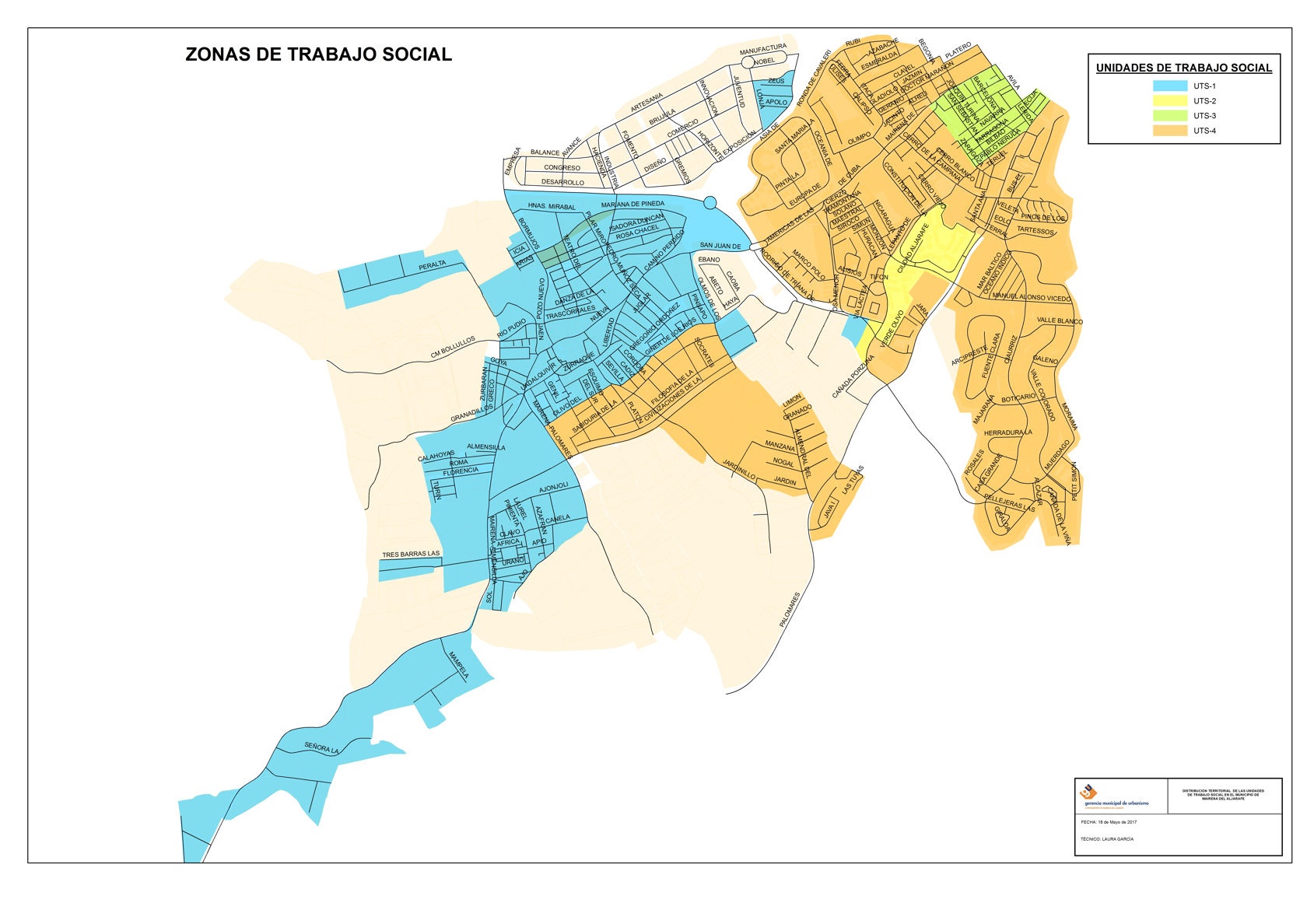 Zonas de Trabajo Social