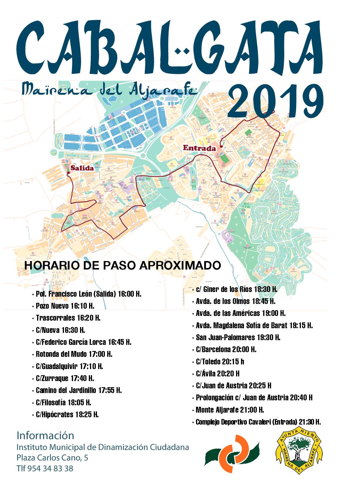 18-11-16  CARTEL RECORRIDO CABALGATA 2019