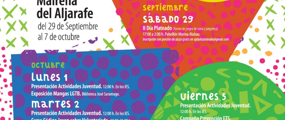 Cartel Semana Juventud 2018