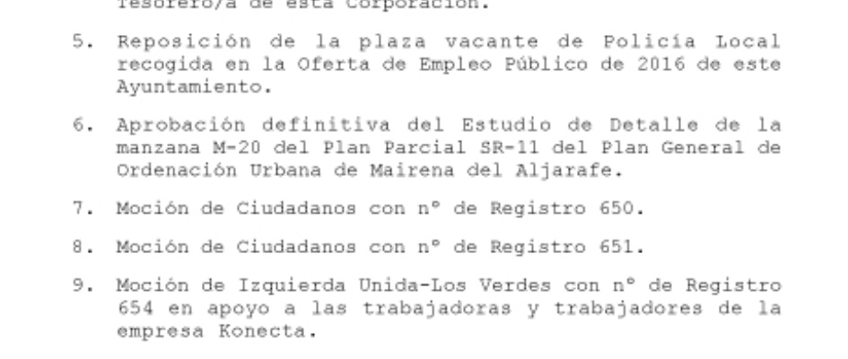 Convocatoria Pleno 19-01-17-1