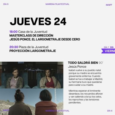 ¡Sacad la agenda que ya está aquí la programación del Mairena Film Festival!  Del 18 al 26 de octubre Mairena del Aljarafe se llena de cine. Una semana llena de los mejores planes- cortometrajes, conciertos, (5)