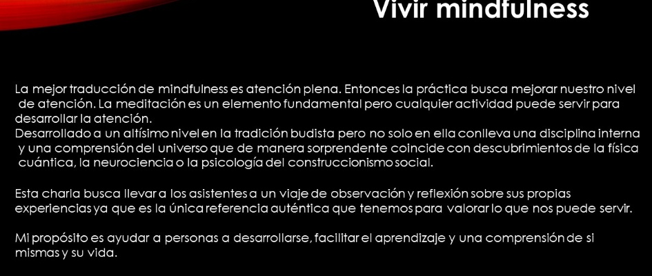 Vivir-mindfulness